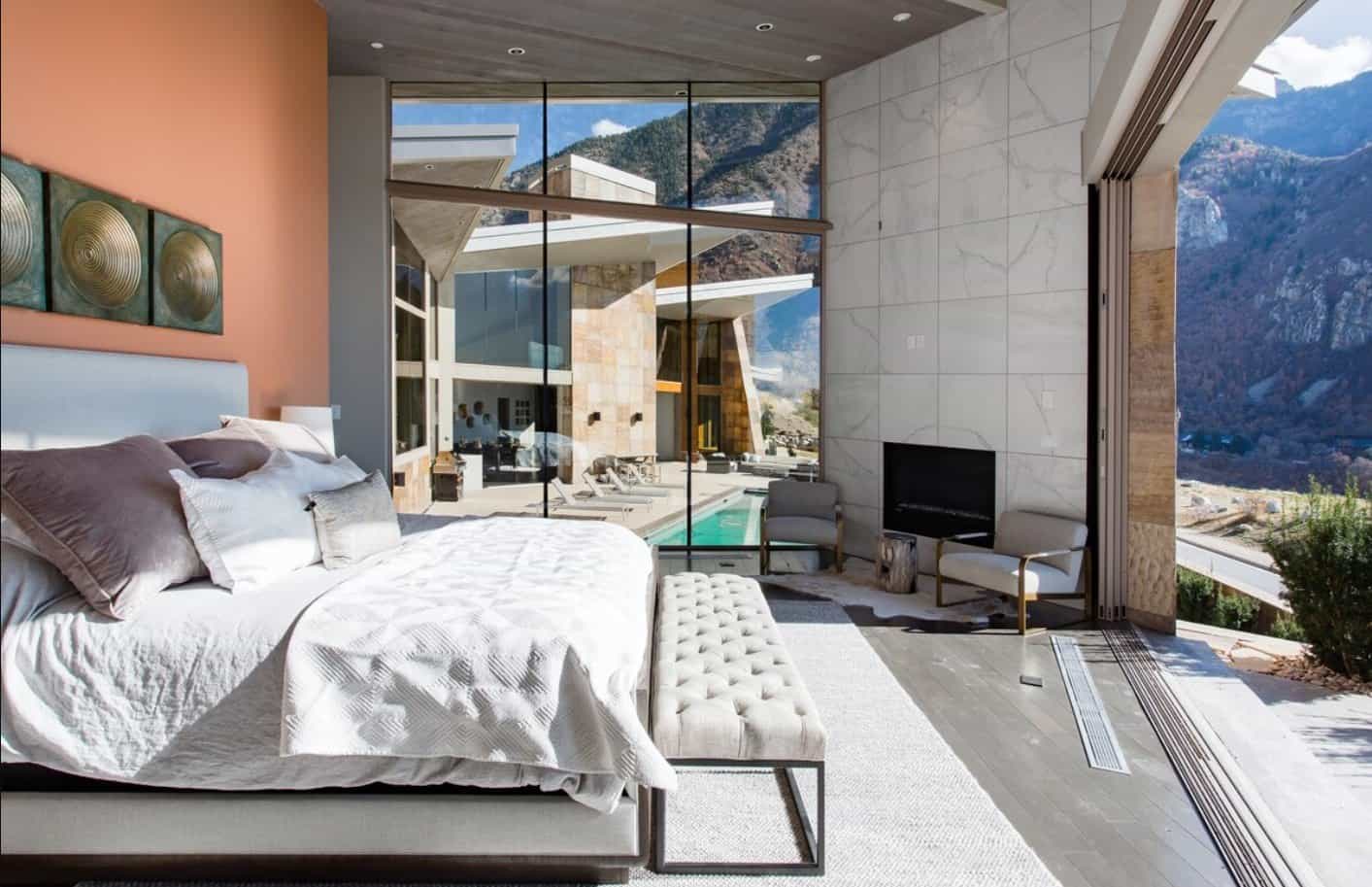 Airbnb bedroom in Salt lake City utah