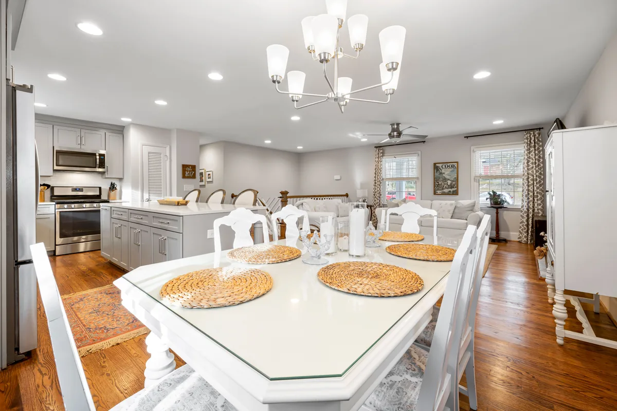 Open plan kitchen and dining — Get Everything You Need to Know About Price Optimization for Vacation Rentals – in Under 5 Minutes