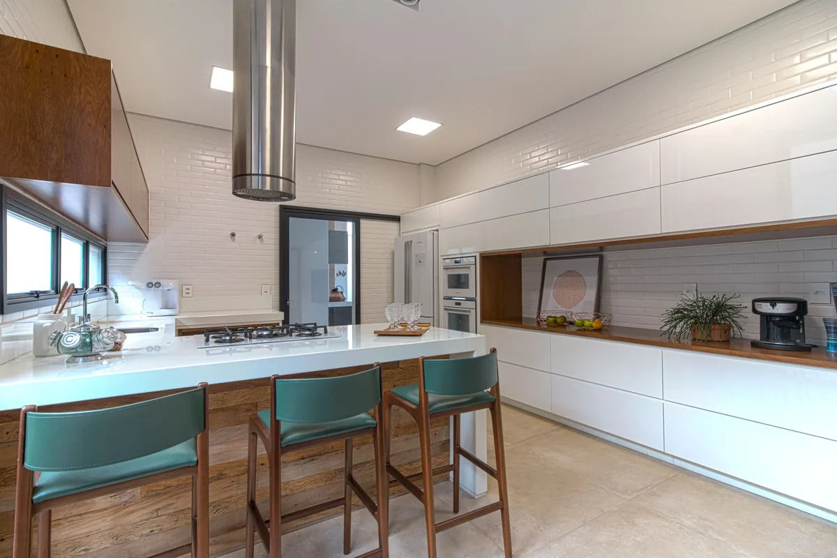 Kitchen island with stools — Airbnb Occupancy Rate by City: 2026 Averages and How to Improve Yours