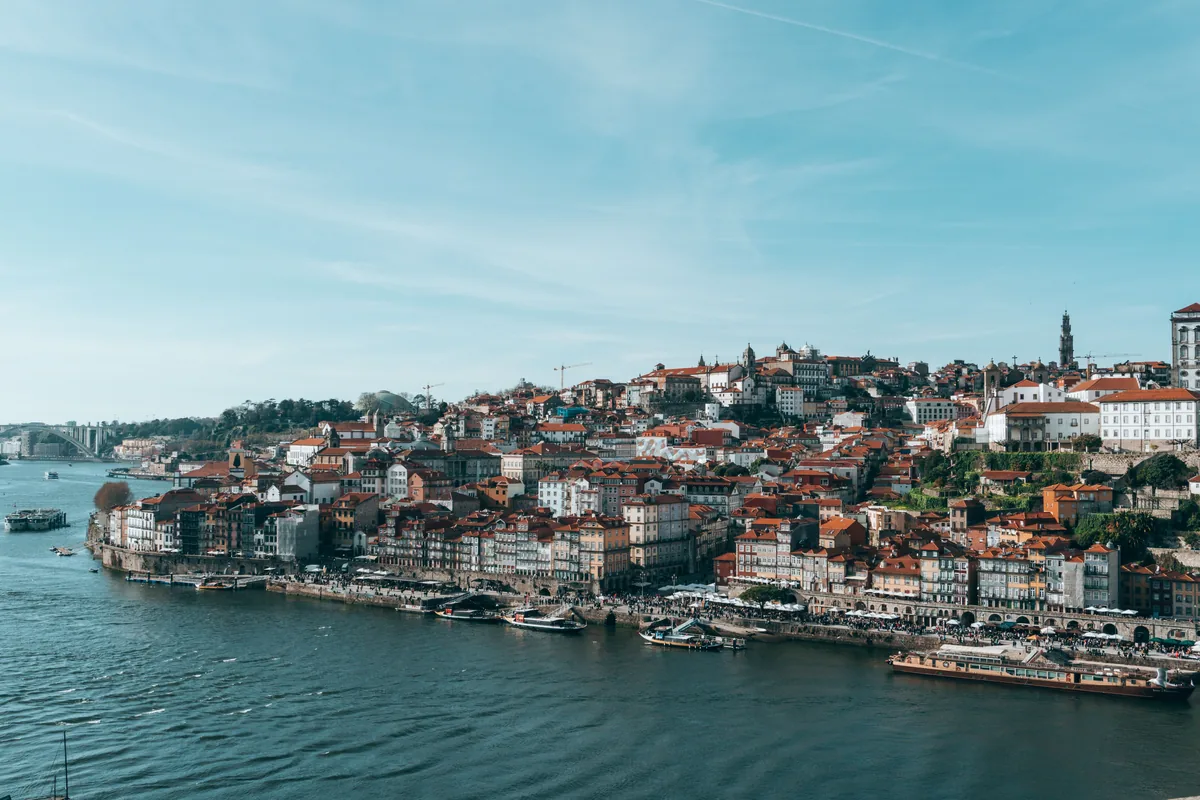 Alojamento Local management companies in Portugal, Porto rooftops above the Douro river