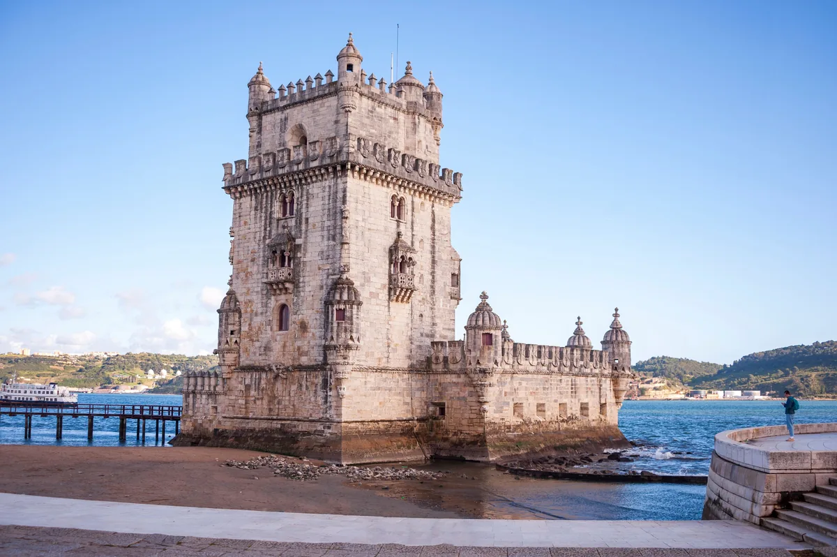 The Belem Tower on the Tagus in Lisbon