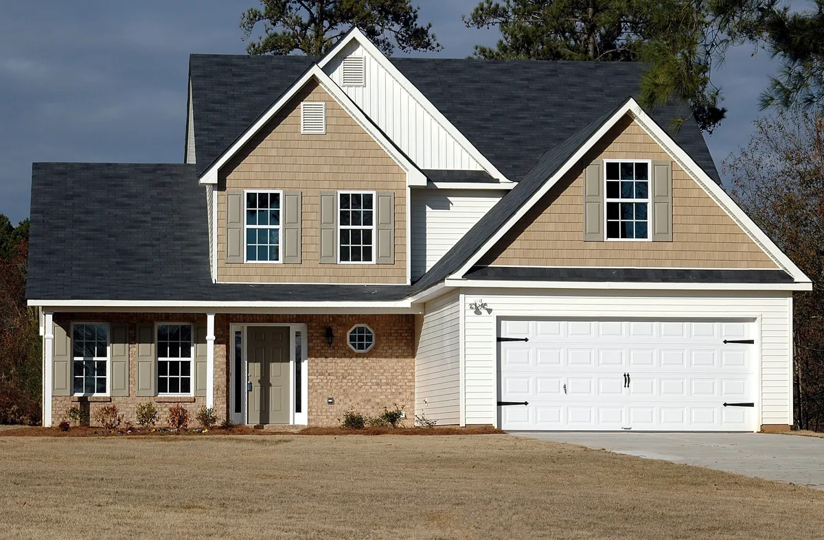 Exterior of a single-family home