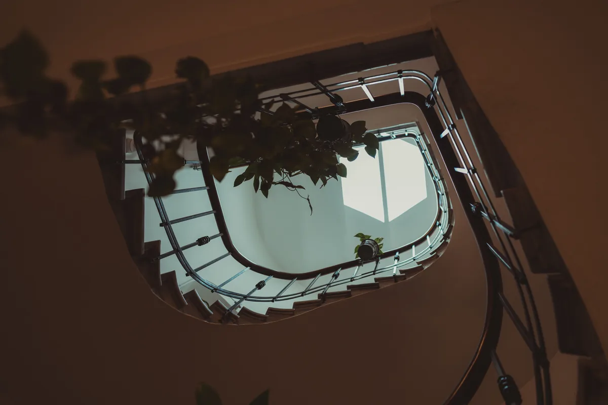 Interior staircase