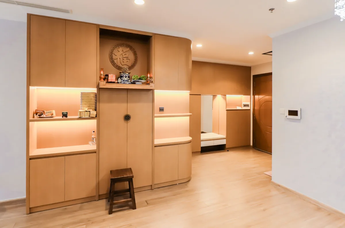 Apartment hallway