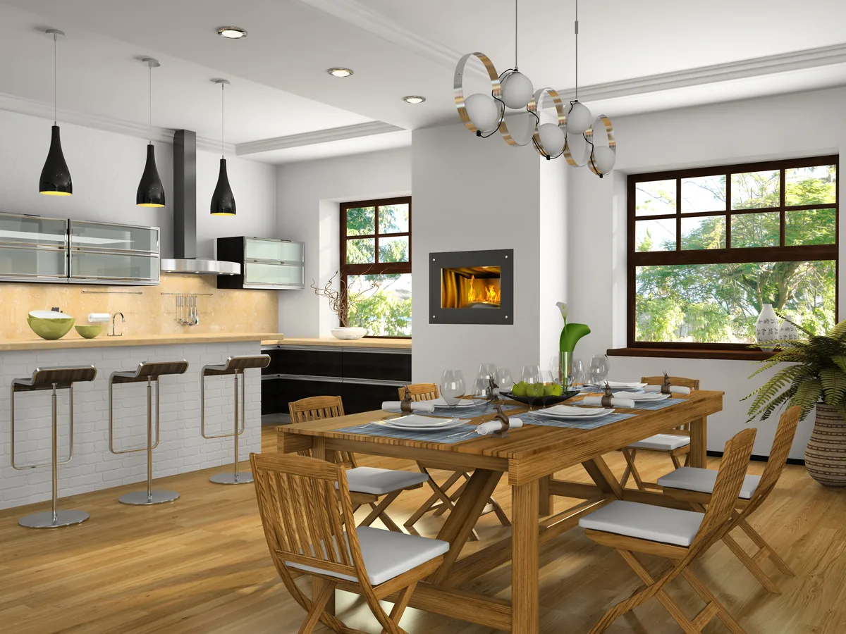 Interior of a short-term rental property