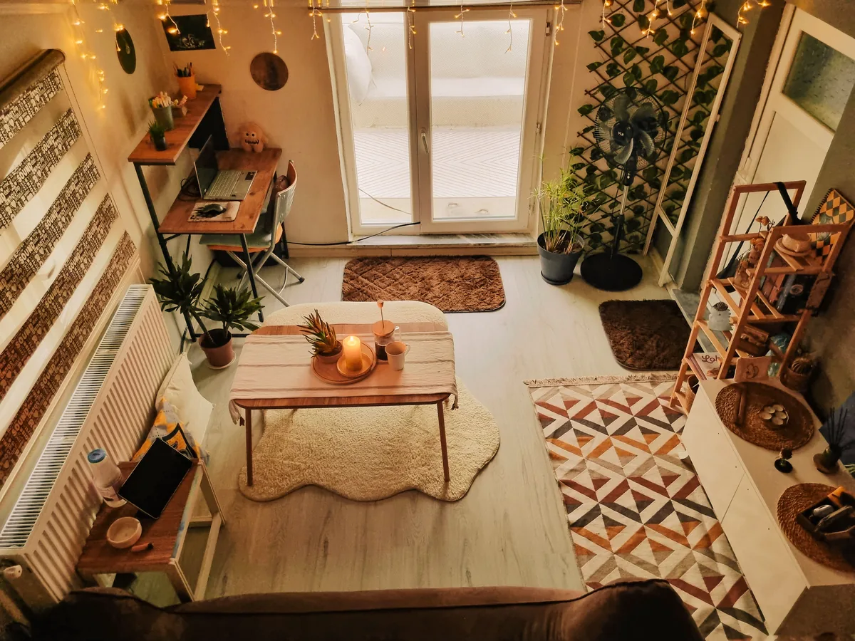 Studio apartment interior