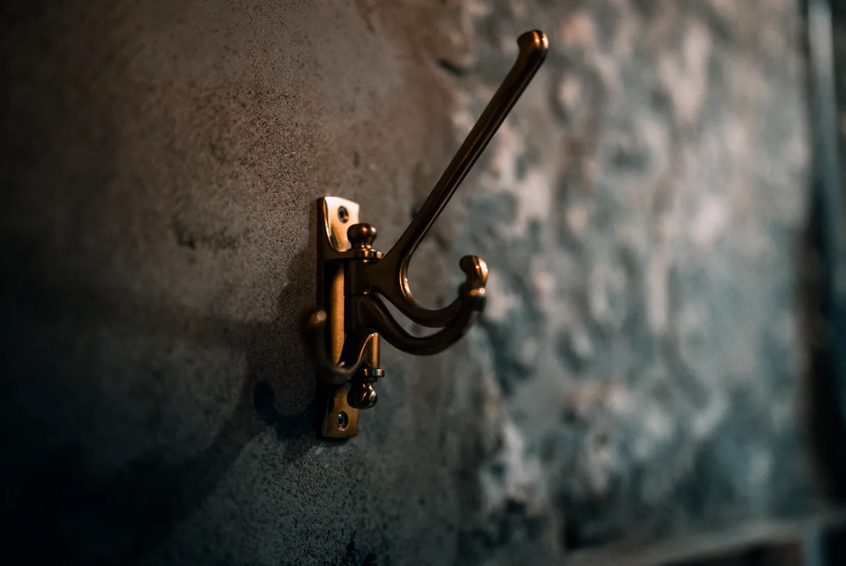 Entrance hall with coat hooks