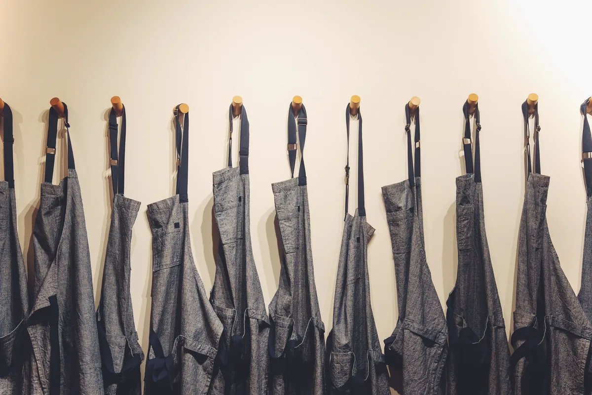 Entrance hall with coat hooks