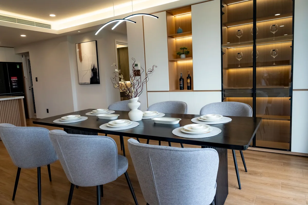 Interior of a short-term rental property