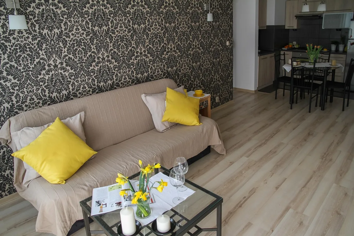 Interior of a short-term rental property