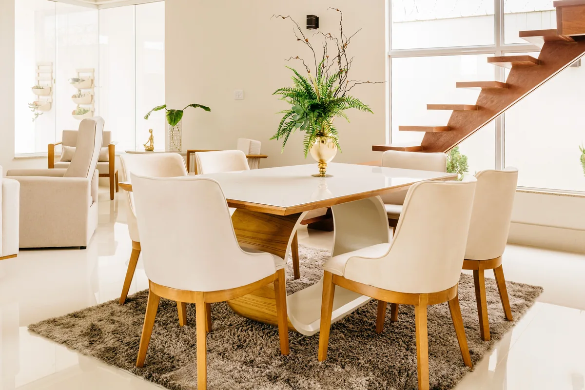 Mid-century modern living room