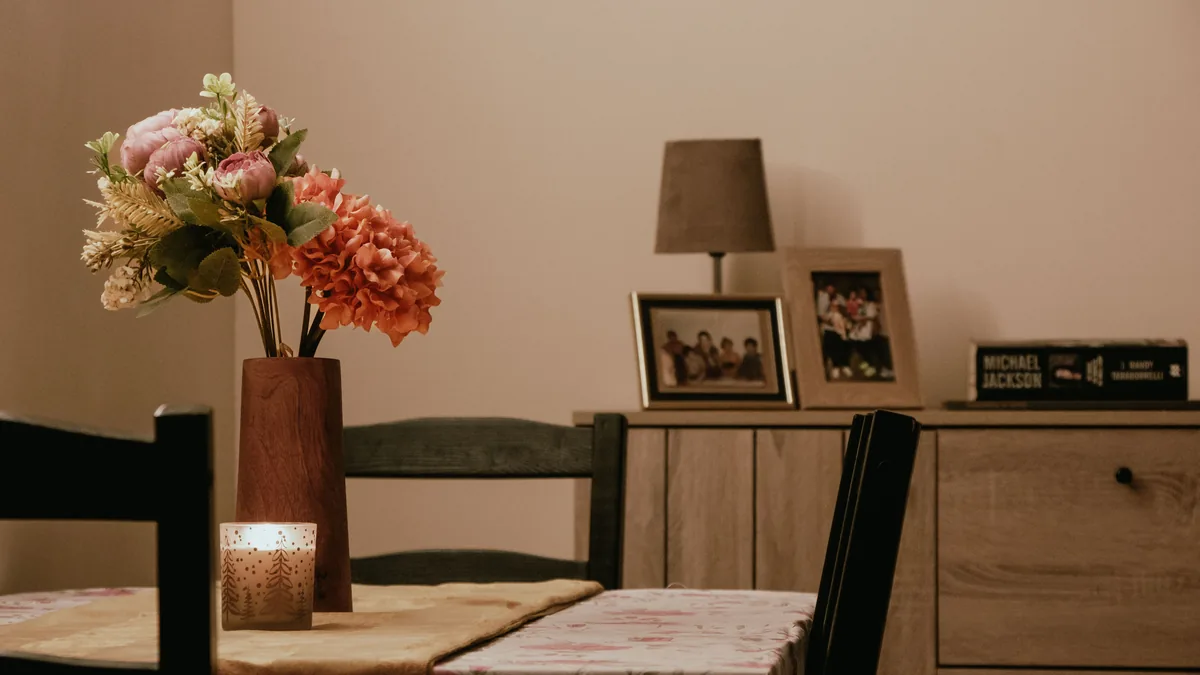 Interior of a short-term rental property