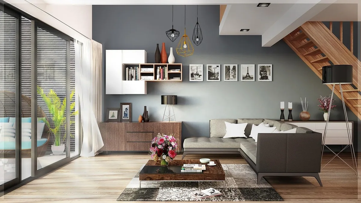 Interior of a short-term rental property