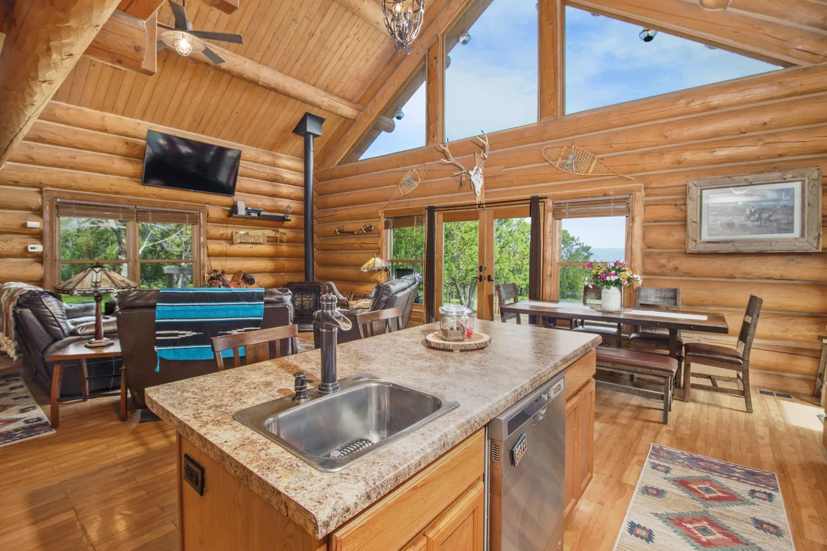Interior of a short-term rental property