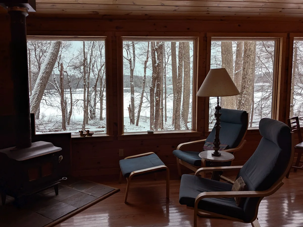 Living room in a furnished vacation rental