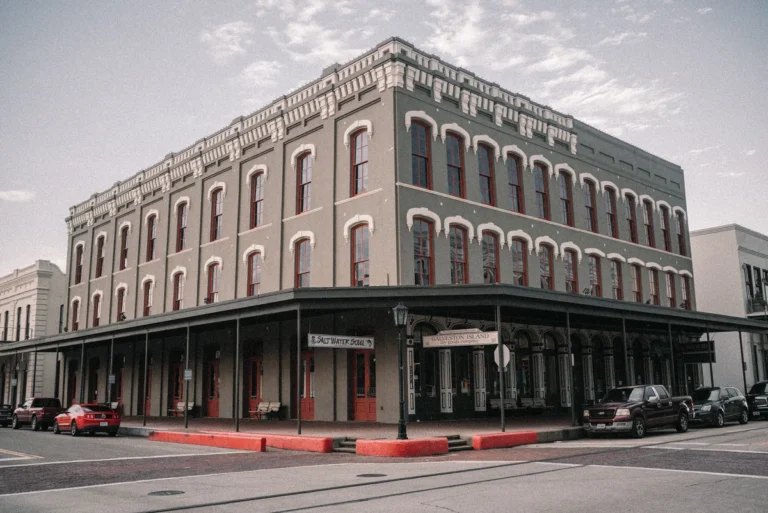 Historic building at Strand and 23rd Street in Galveston